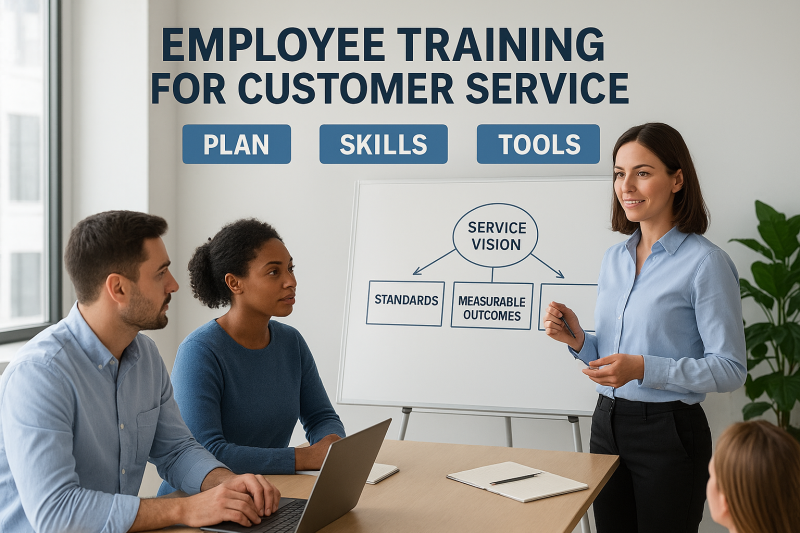 Employee Training For Customer Service: Plan, Skills, Tools