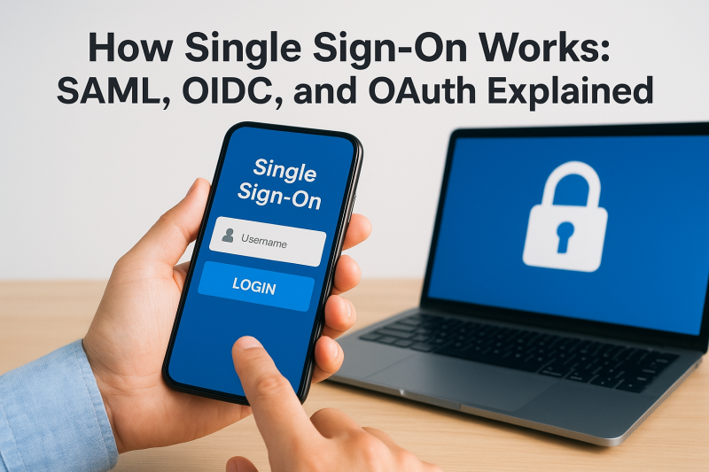 How Single Sign-On Works: SAML, OIDC, and OAuth Explained