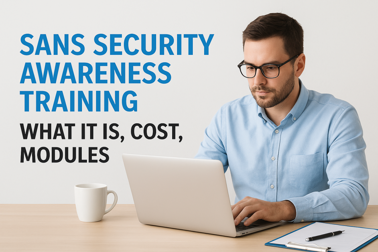 SANS Security Awareness Training: What It Is, Cost, Modules