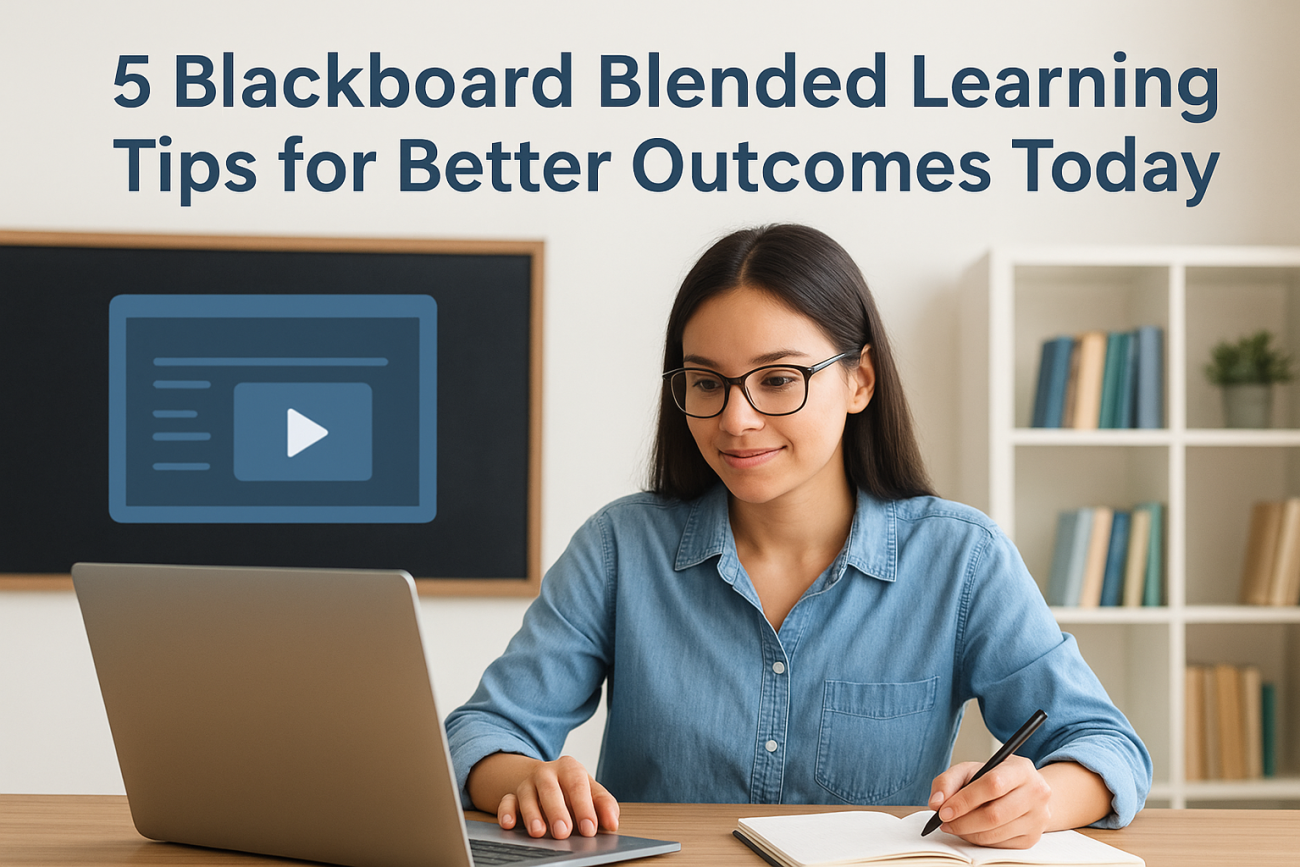 5 Blackboard Blended Learning Tips for Better Outcomes Today