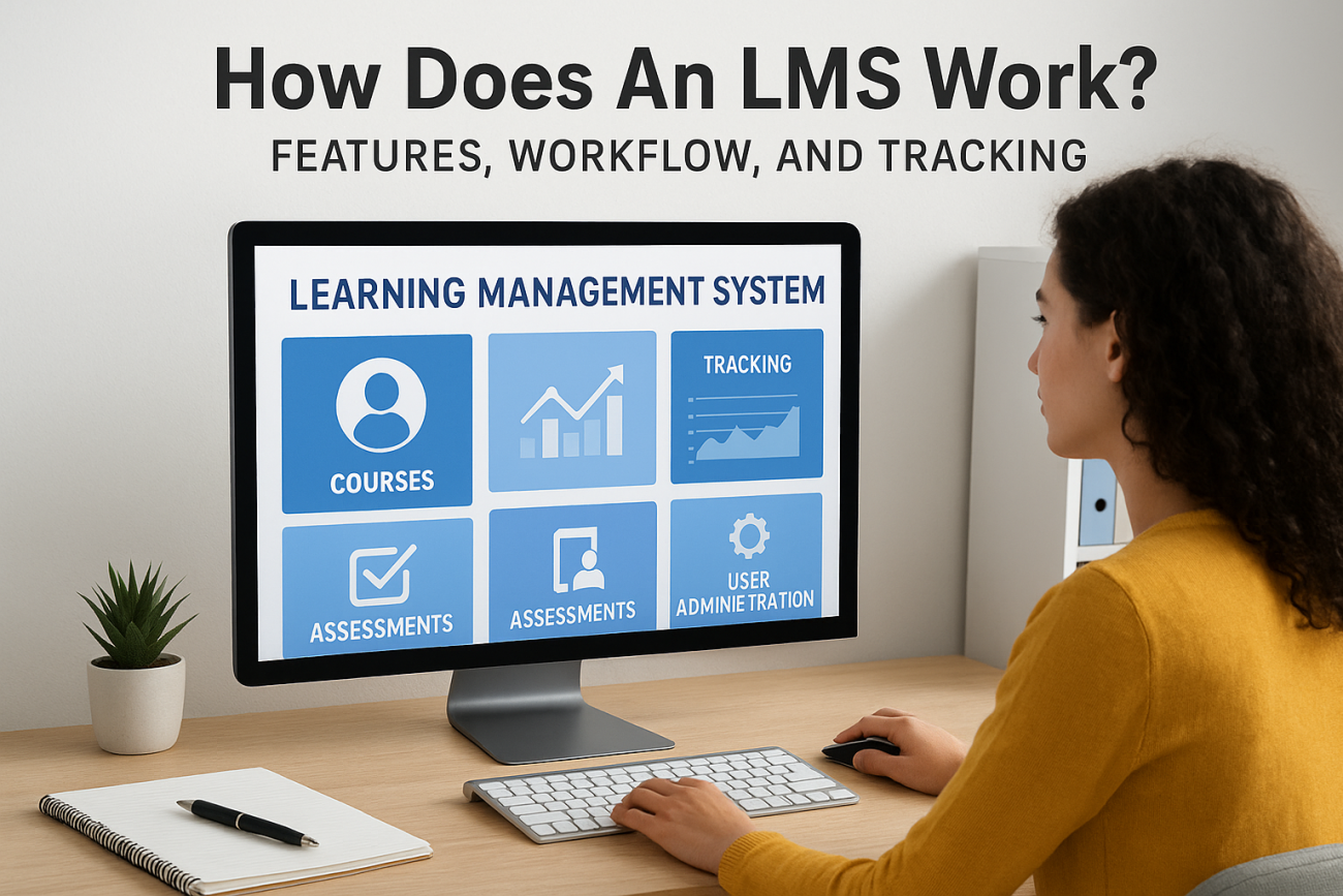 How Does An LMS Work? Features, Workflow, And Tracking