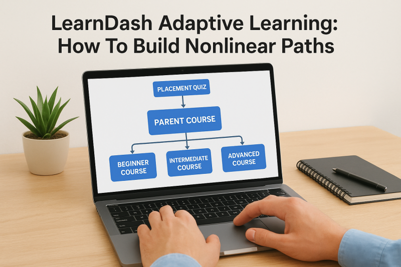 LearnDash Adaptive Learning: How To Build Nonlinear Paths