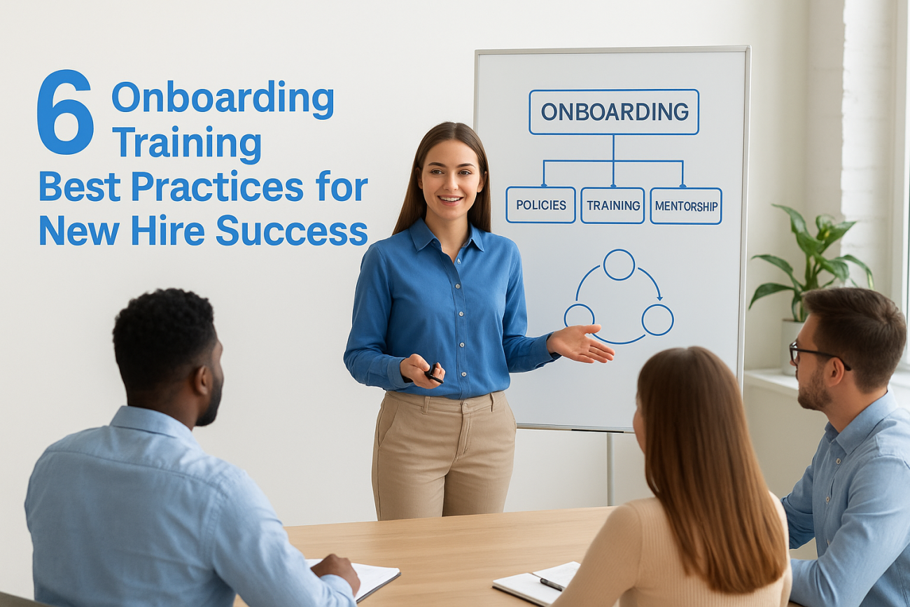 6 Onboarding Training Best Practices for New Hire Success