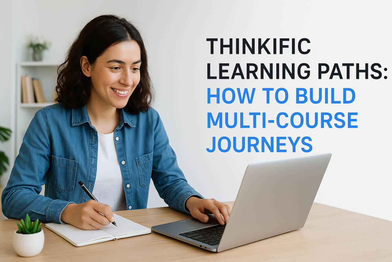 Thinkific Learning Paths: How To Build Multi-Course Journeys