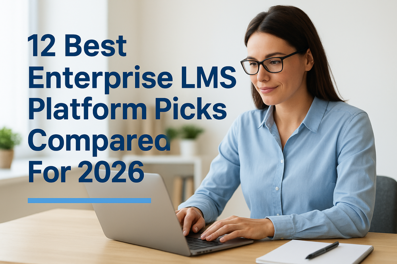 12 Best Enterprise LMS Platform Picks Compared For 2026