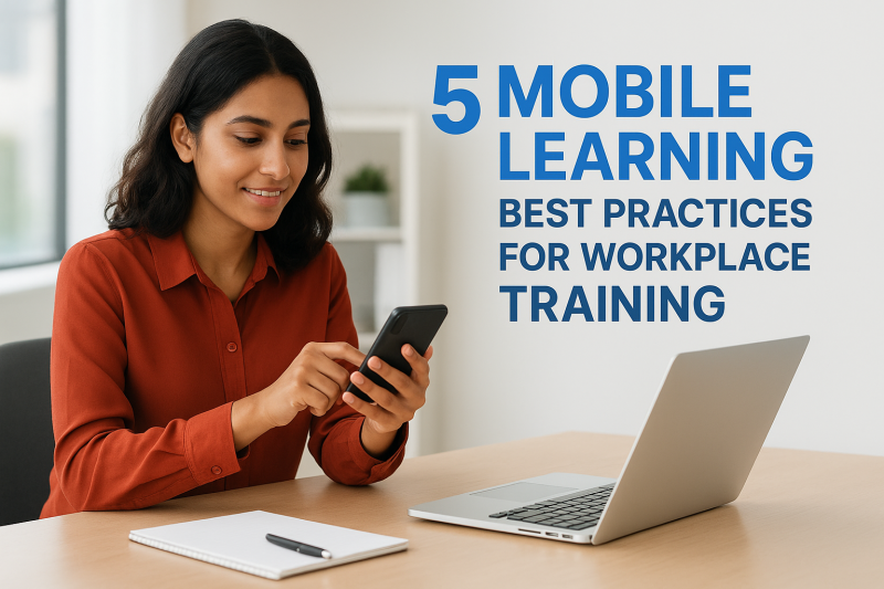 5 Mobile Learning Best Practices for Workplace Training