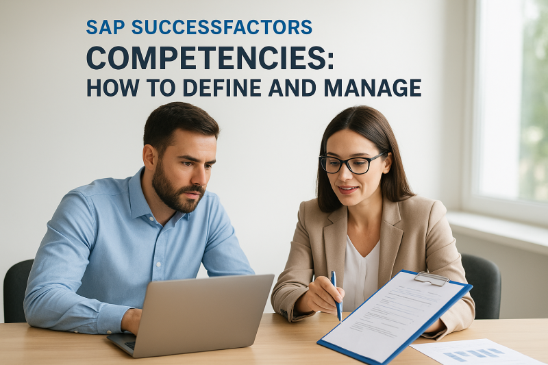 SAP SuccessFactors Competencies: How To Define And Manage