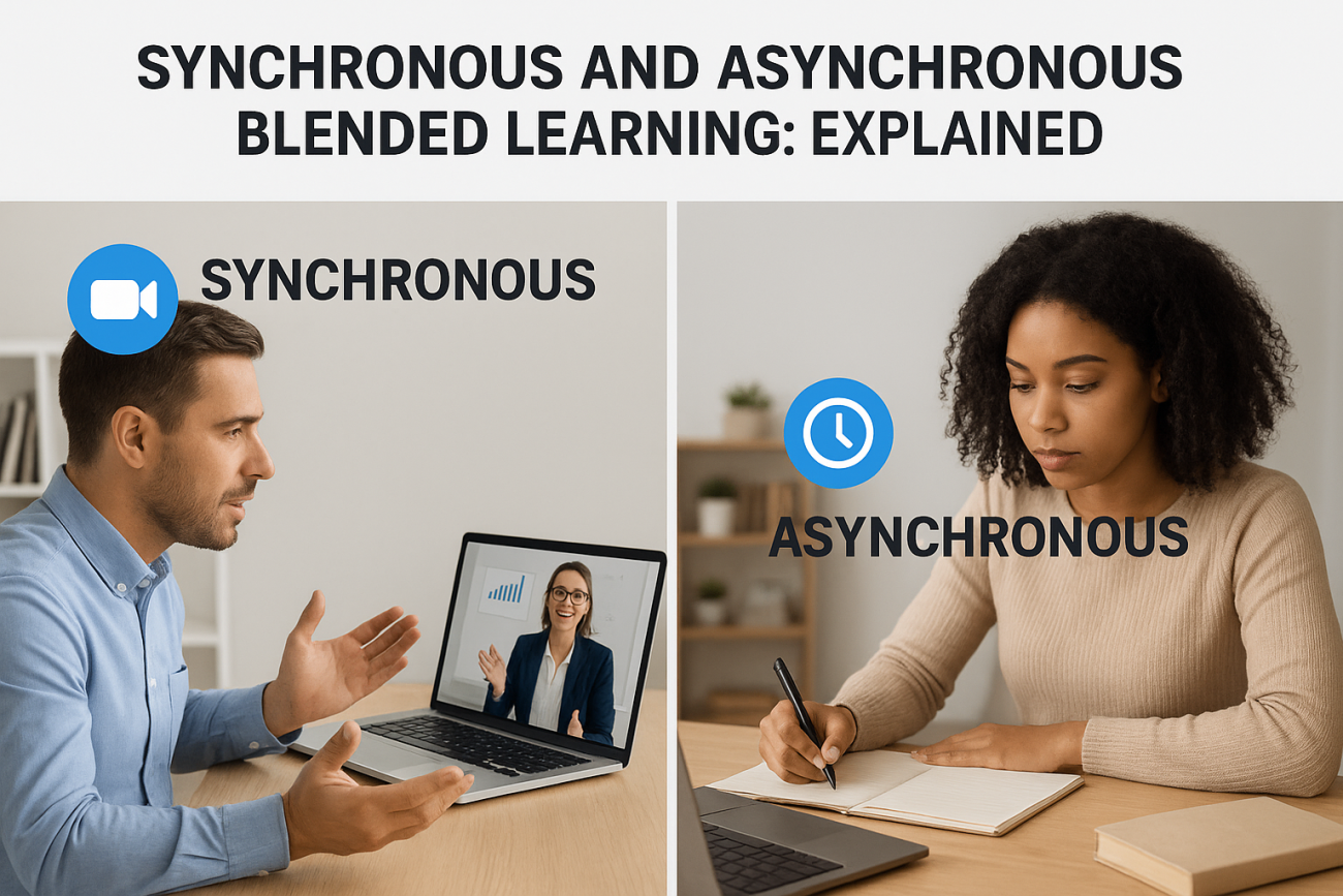 Synchronous And Asynchronous Blended Learning: Explained