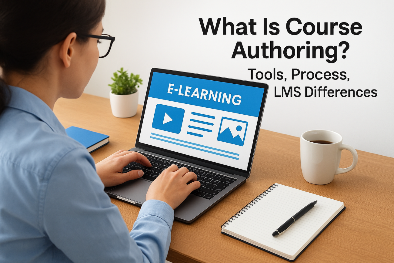 What Is Course Authoring? Tools, Process, LMS Differences