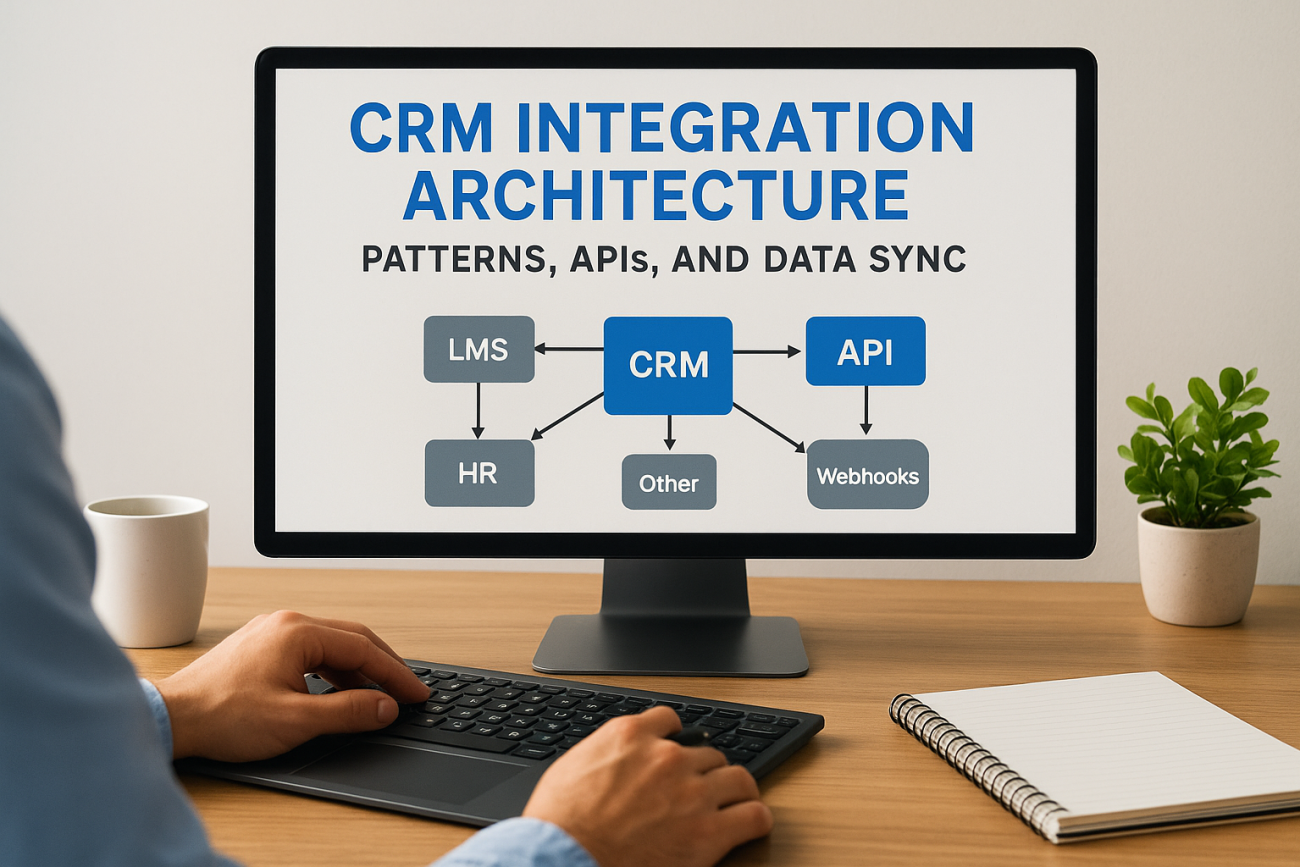 CRM Integration Architecture: Patterns, APIs, And Data Sync