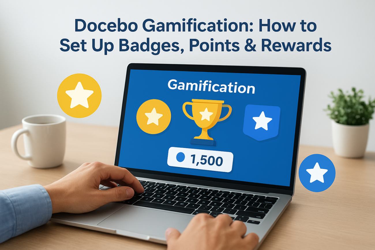 Docebo Gamification: How to Set Up Badges, Points & Rewards