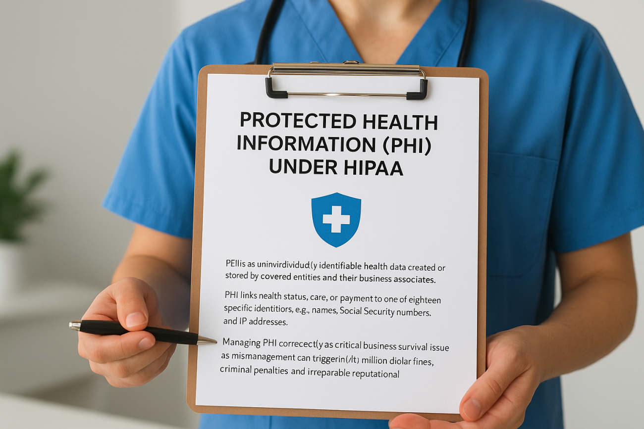 What Is Protected Health Information (PHI) Under HIPAA?