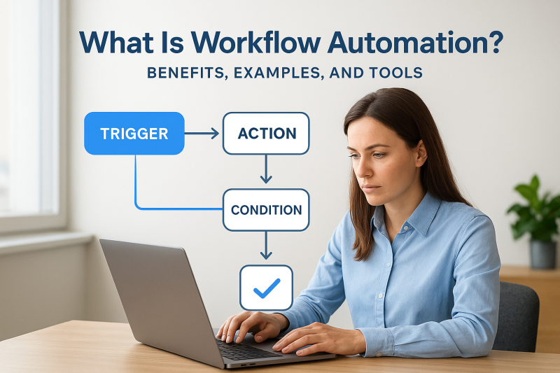 What Is Workflow Automation? Benefits, Examples, And Tools