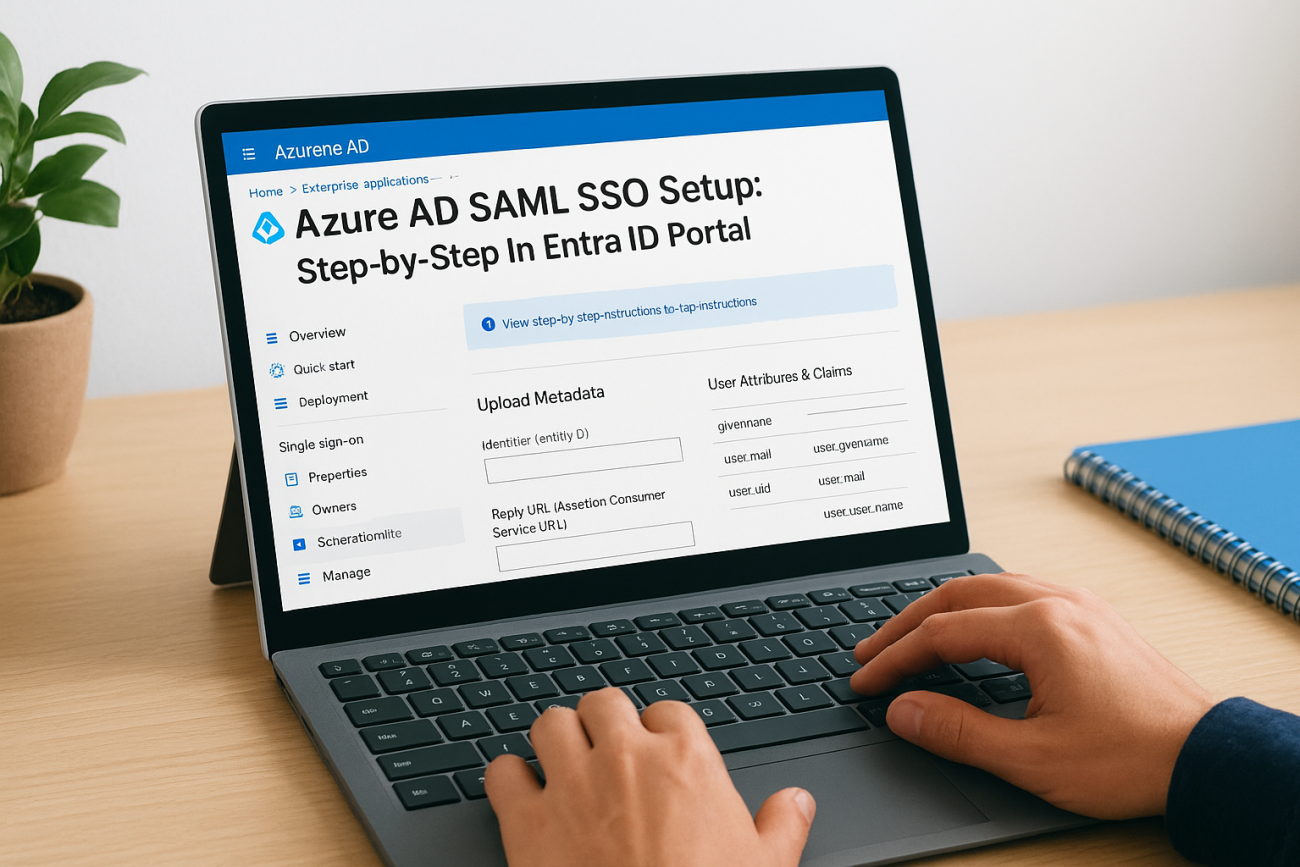 Azure AD SAML SSO Setup: Step-by-Step In Entra ID Portal