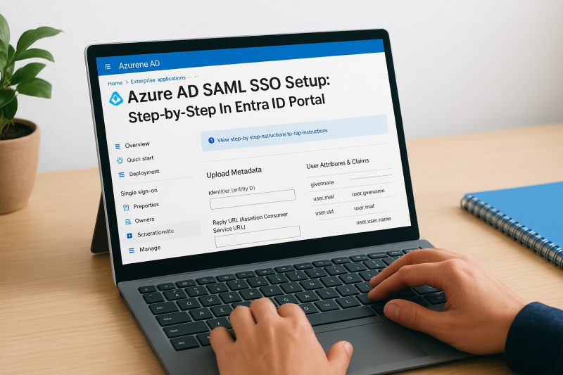 Azure AD SAML SSO Setup: Step-by-Step In Entra ID Portal