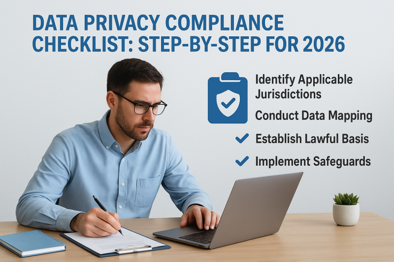Data Privacy Compliance Checklist: Step-by-Step For 2026