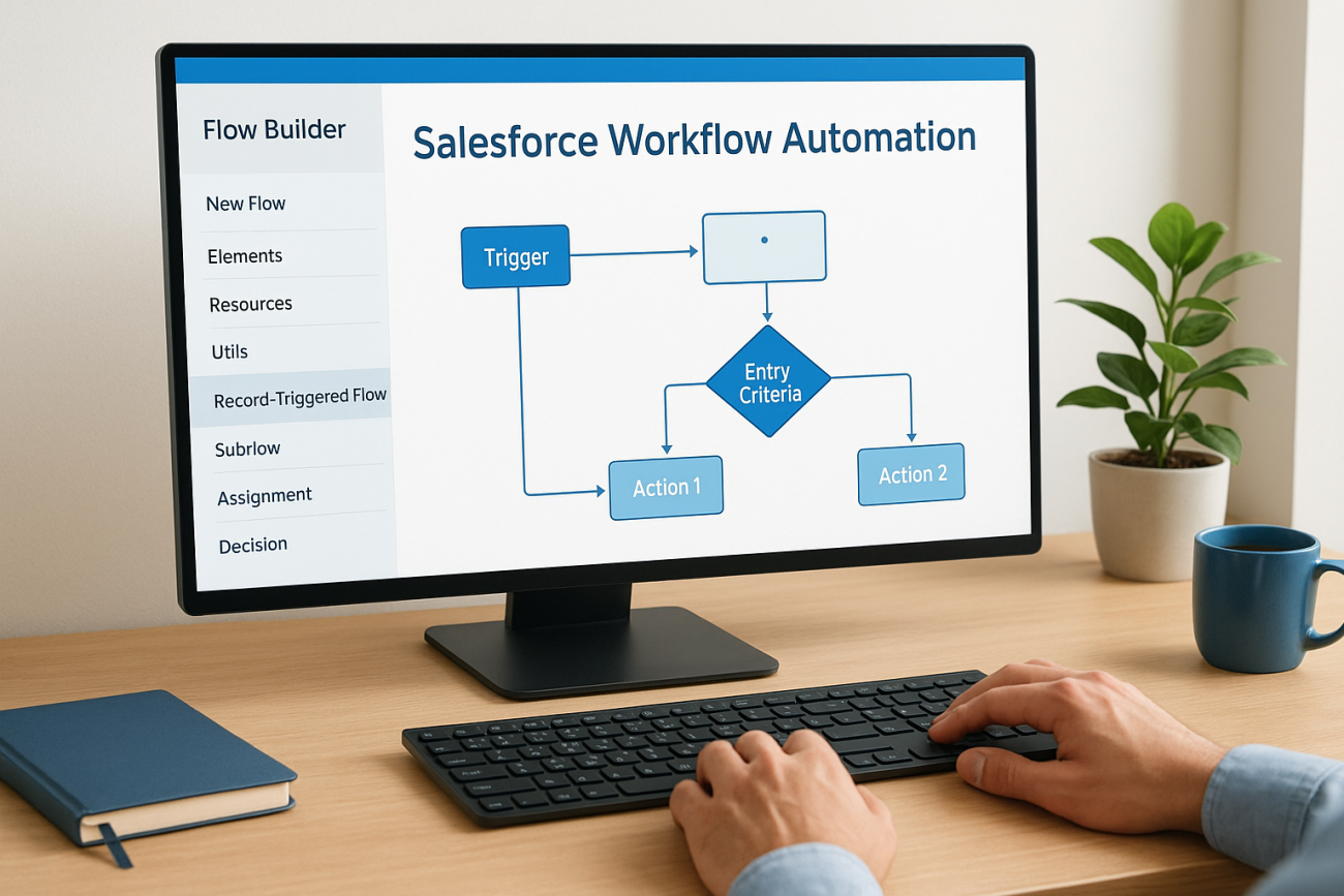 Salesforce Workflow Automation: Flow Tools, Examples & Tips
