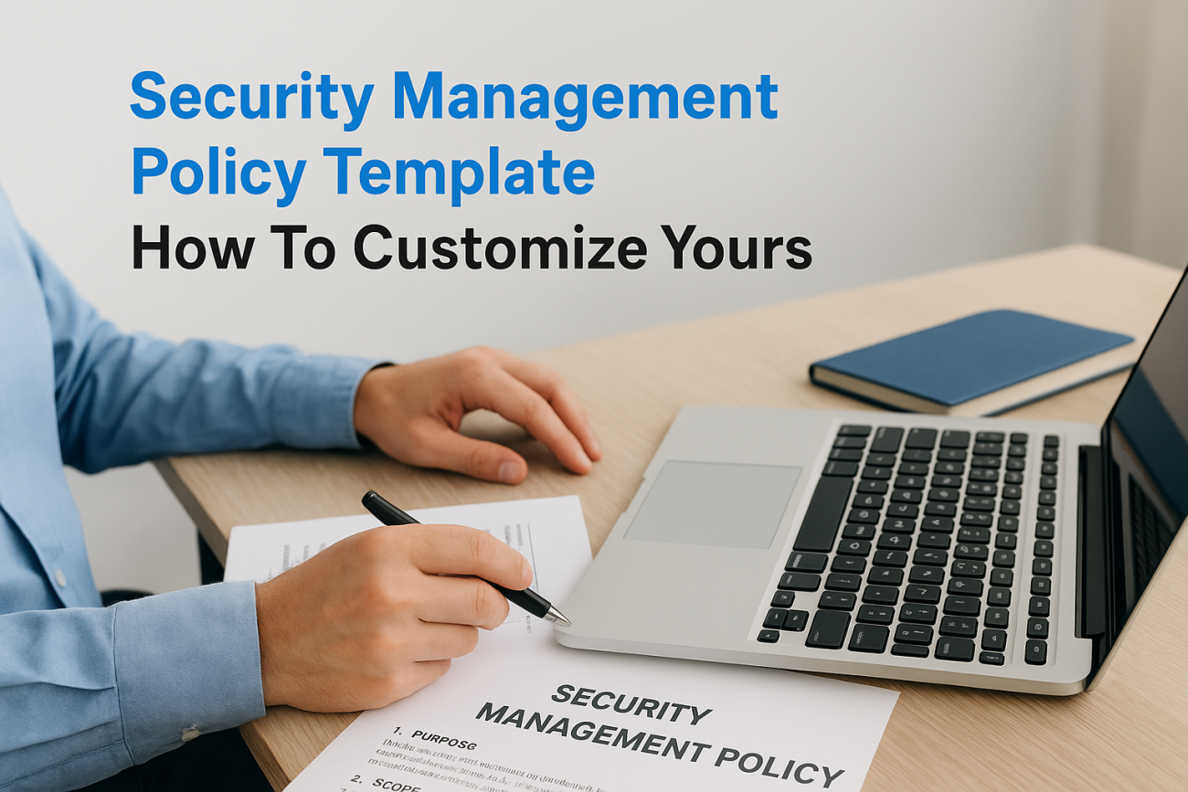 Security Management Policy Template: How To Customize Yours