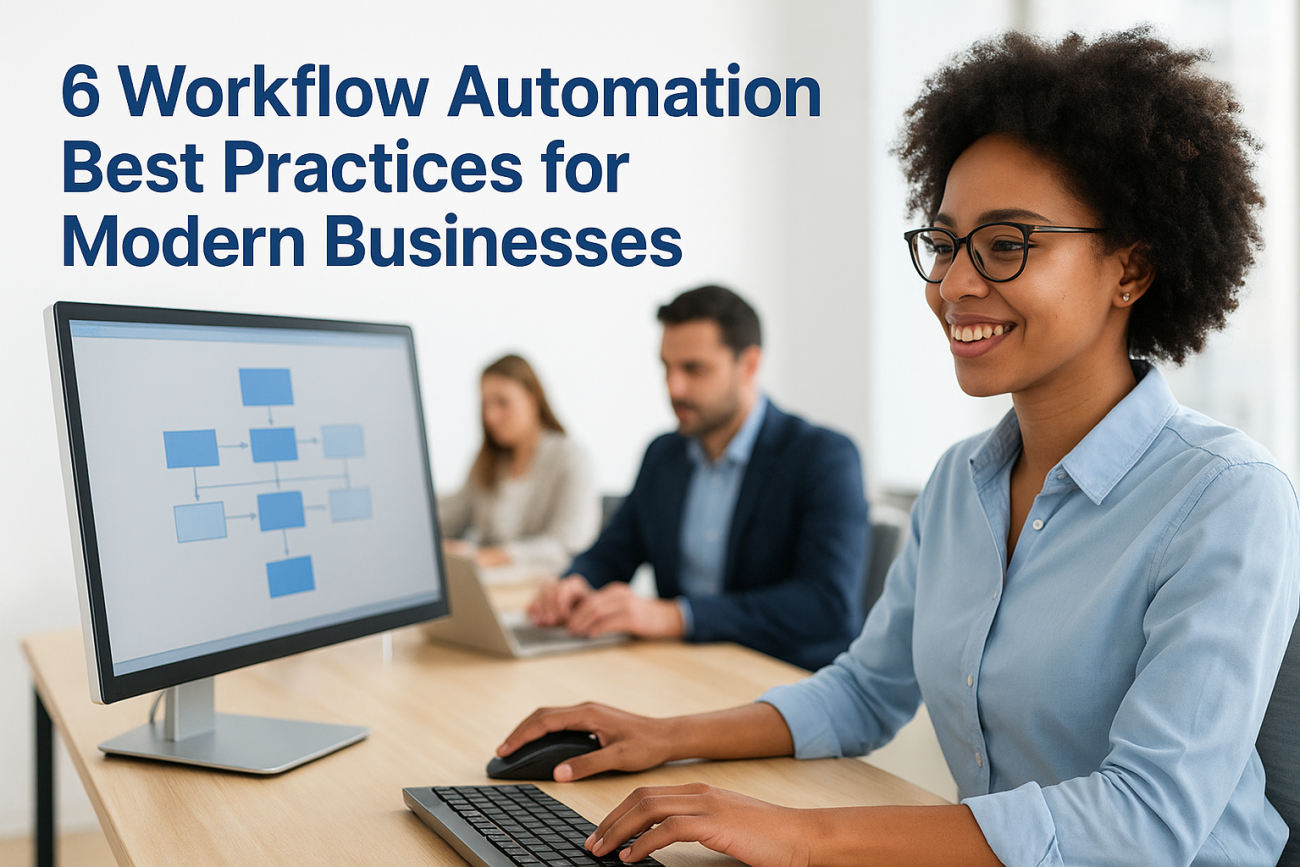 6 Workflow Automation Best Practices for Modern Businesses