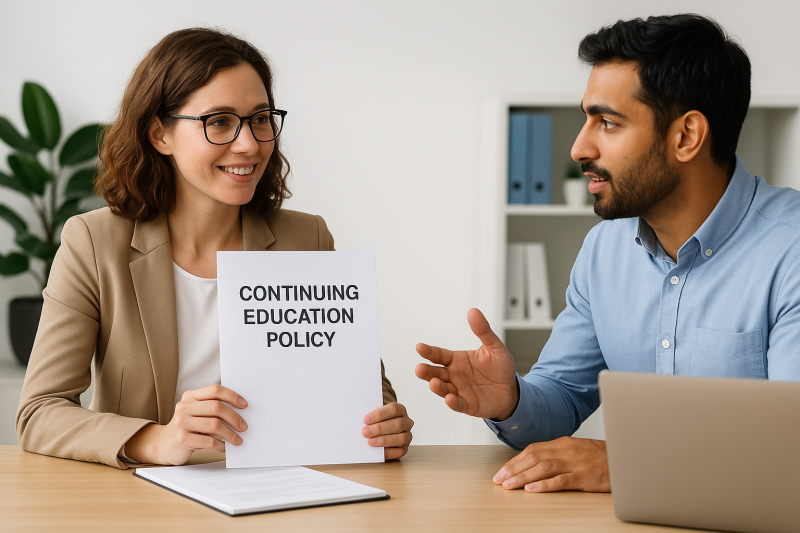 Continuing Education Policy for Employees: What It Is and How to Build One