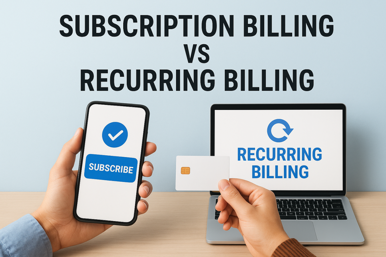 Subscription Billing vs Recurring Billing: What's the Difference?