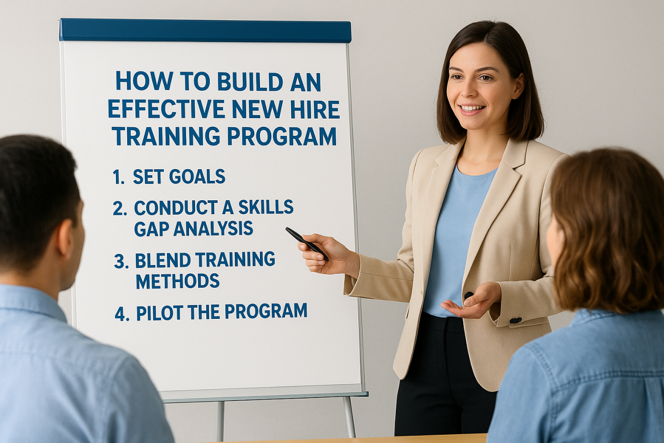 How to Build an Effective New Hire Training Program