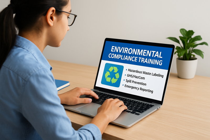 Environmental Compliance Training Online: What It Is and How It Works