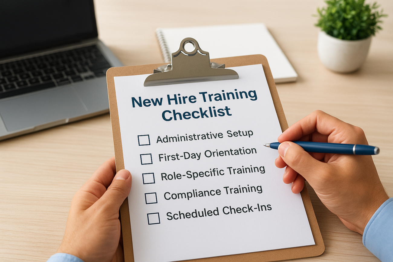 New Hire Training Checklist: How to Plan Onboarding