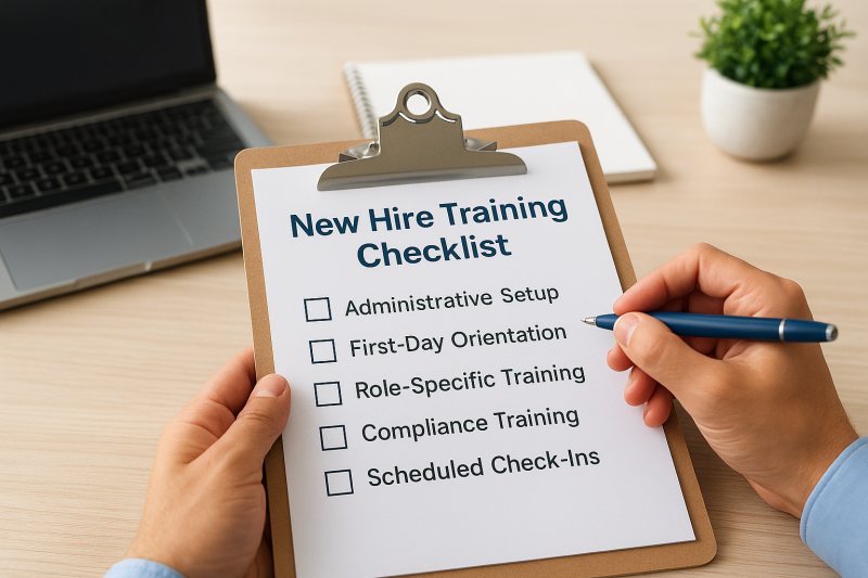 New Hire Training Checklist: How to Plan Onboarding