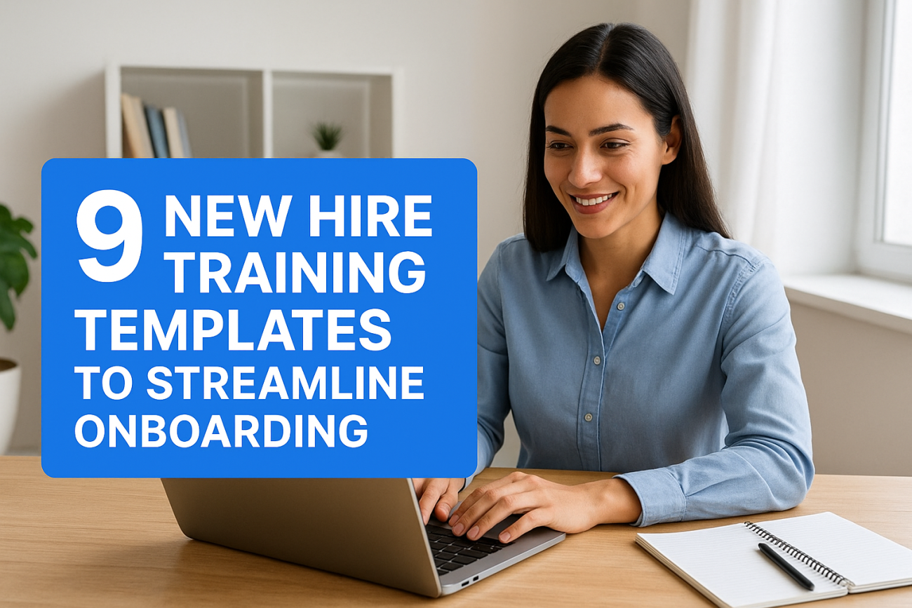 9 New Hire Training Templates to Streamline Onboarding