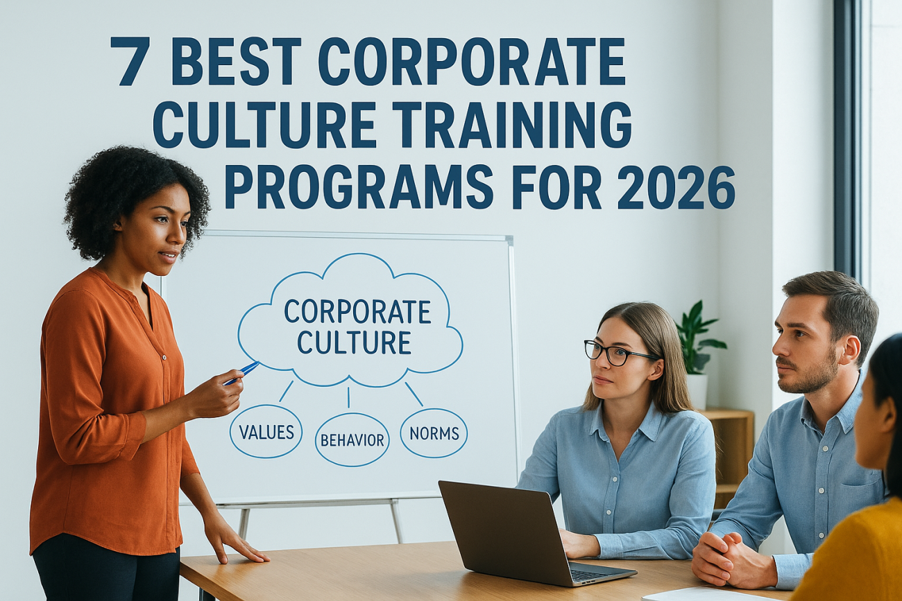 7 Best Corporate Culture Training Programs for 2026